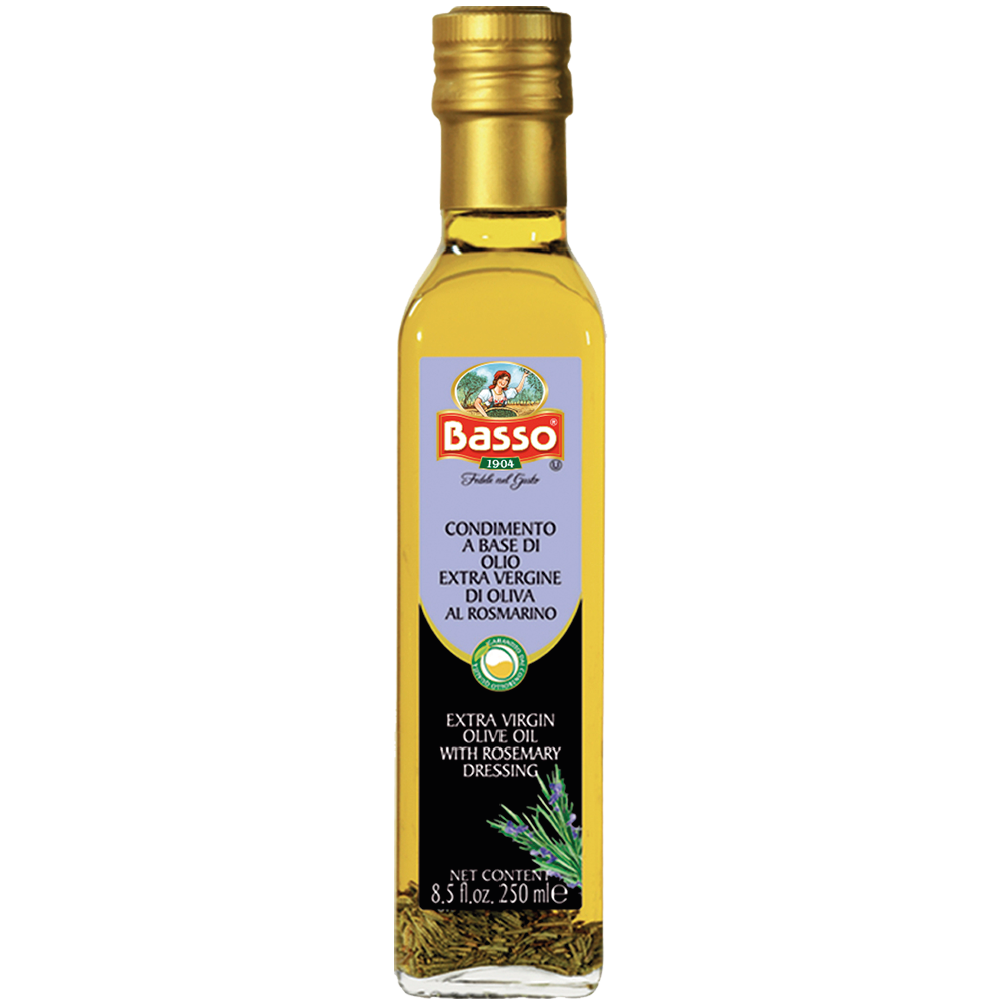 Basso Aceite Extra Virgen Con Romero 250ml